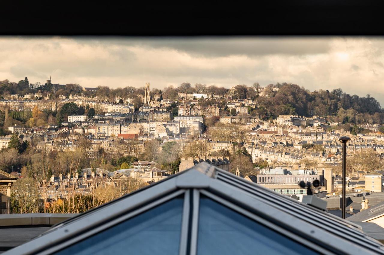 Leighton House - Boutique Guesthouse Бат Экстерьер фото View of Bath from the Bath and Wells Cathedral